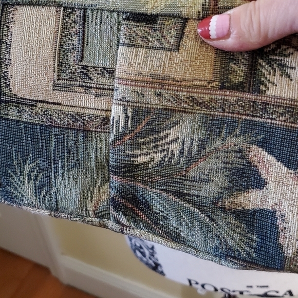 Tapestry Beach Palm Tree Star Fish Tote Bag - Picture 6 of 8